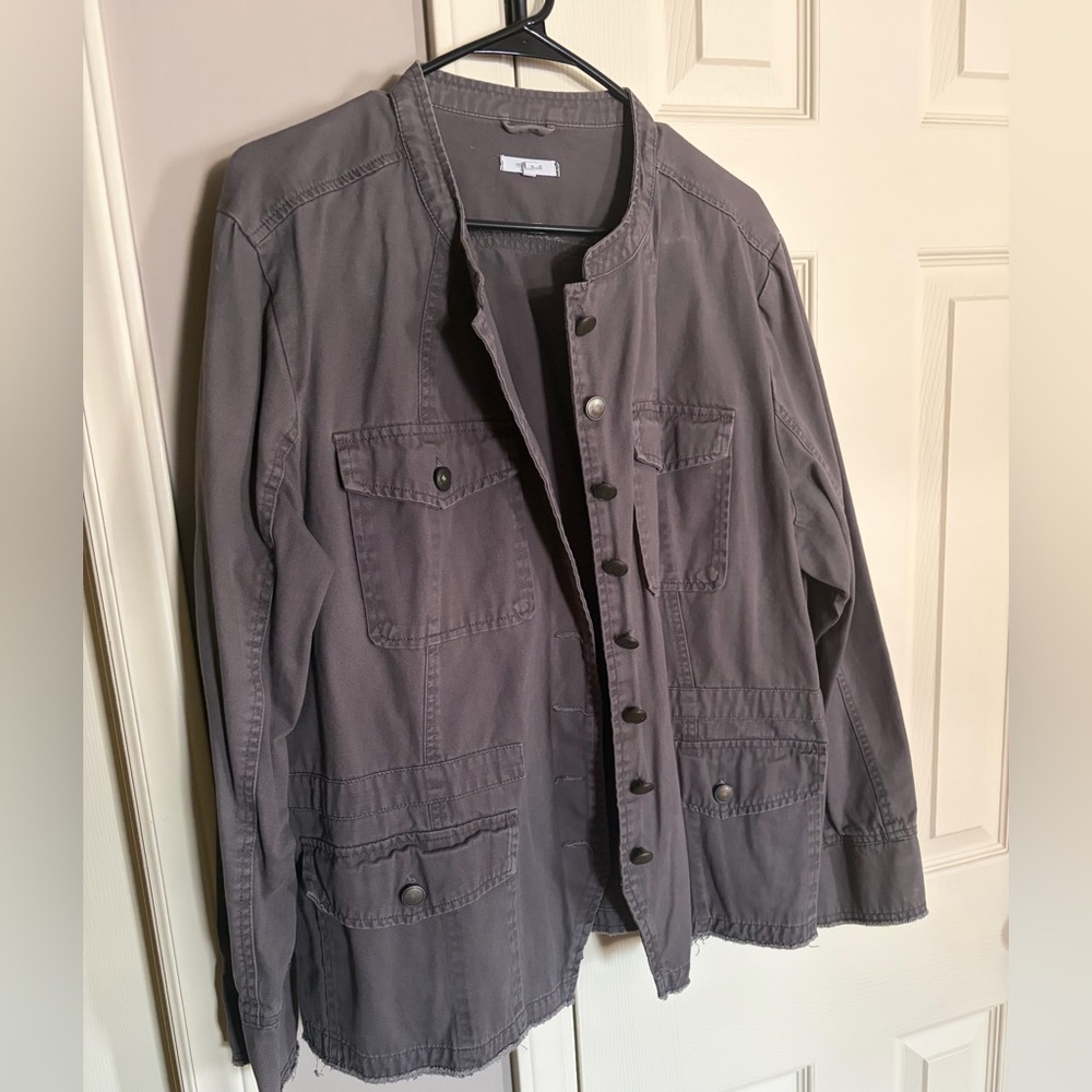 Maurices Slate Utility Jacket